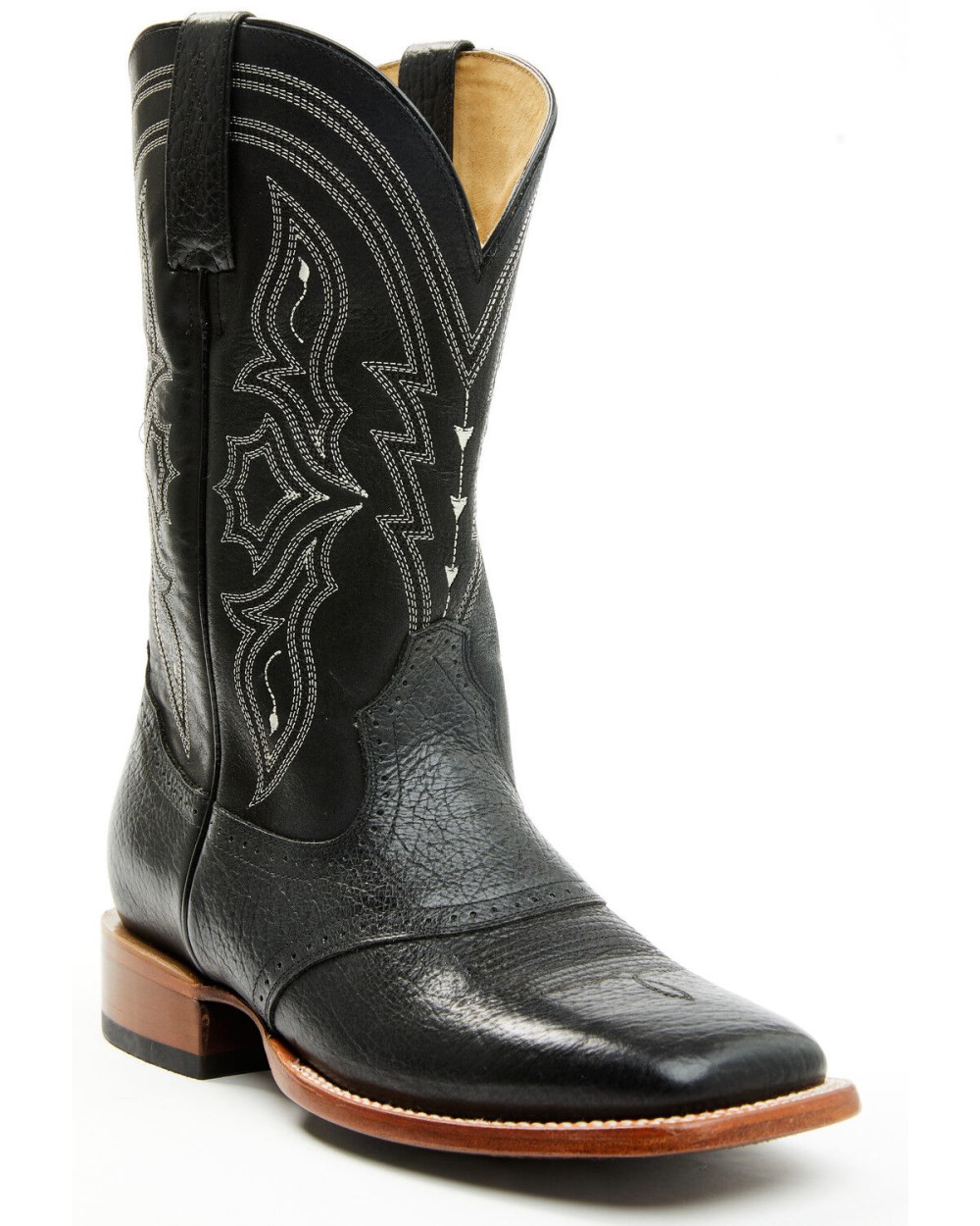 Cody James - Men's Ashland Western Boots - Broad Square Toe | Black Cody James - Men's Ashland Western Boots - Broad Square Toe | Black