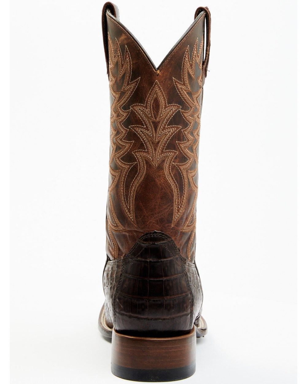 Cody James - Men's Exotic Caiman Belly Western Boots - Broad Square Toe | Brown Cody James - Men's Exotic Caiman Belly Western Boots - Broad Square Toe | Brown