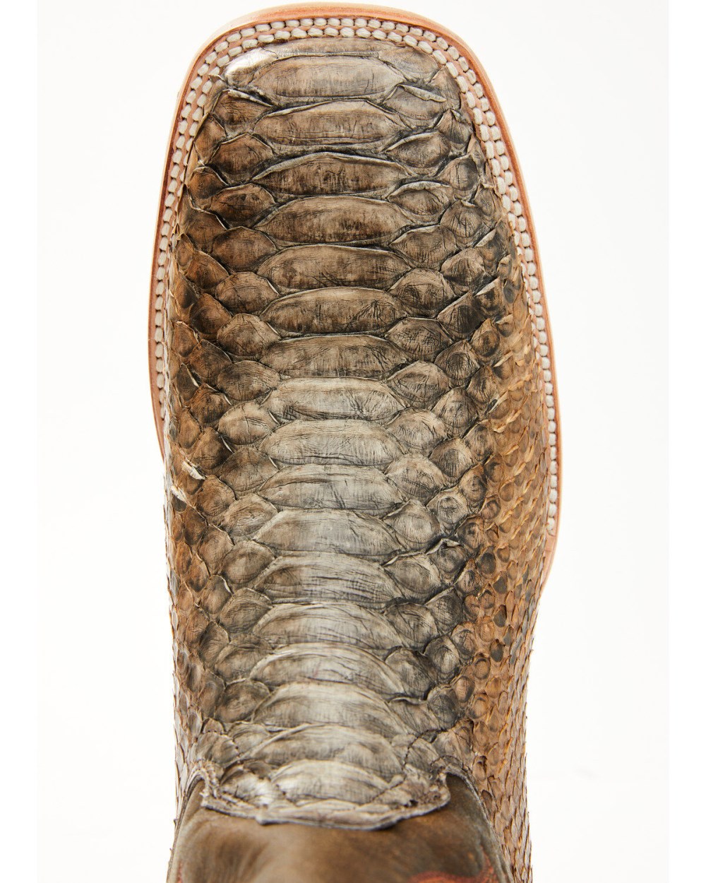 Cody James - Men's Python Exotic Western Boots - Broad Square Toe | Brown Cody James - Men's Python Exotic Western Boots - Broad Square Toe | Brown