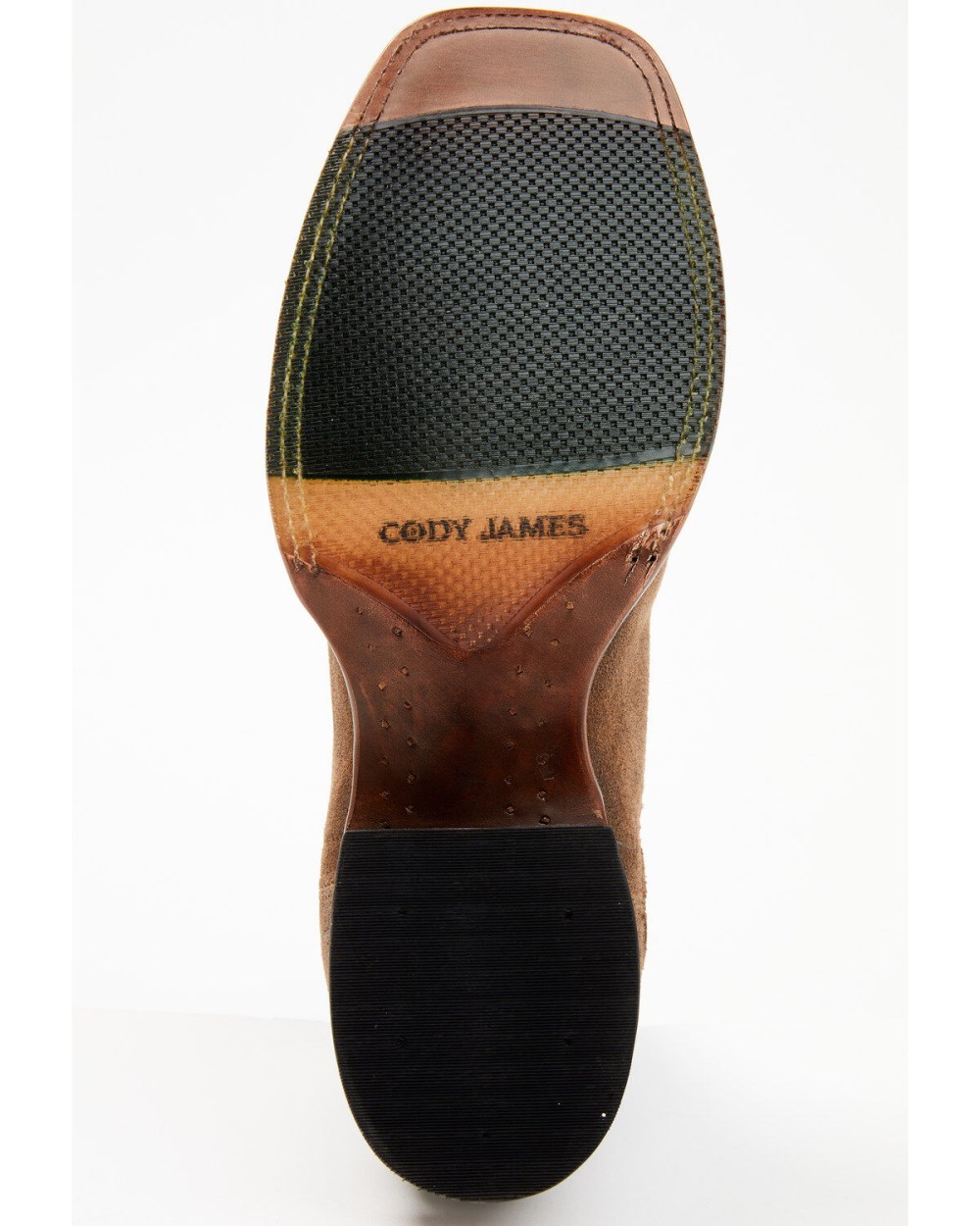 Cody James - Men's Ruben Roughout Casual Boots - Broad Square Toe | Brown Cody James - Men's Ruben Roughout Casual Boots - Broad Square Toe | Brown