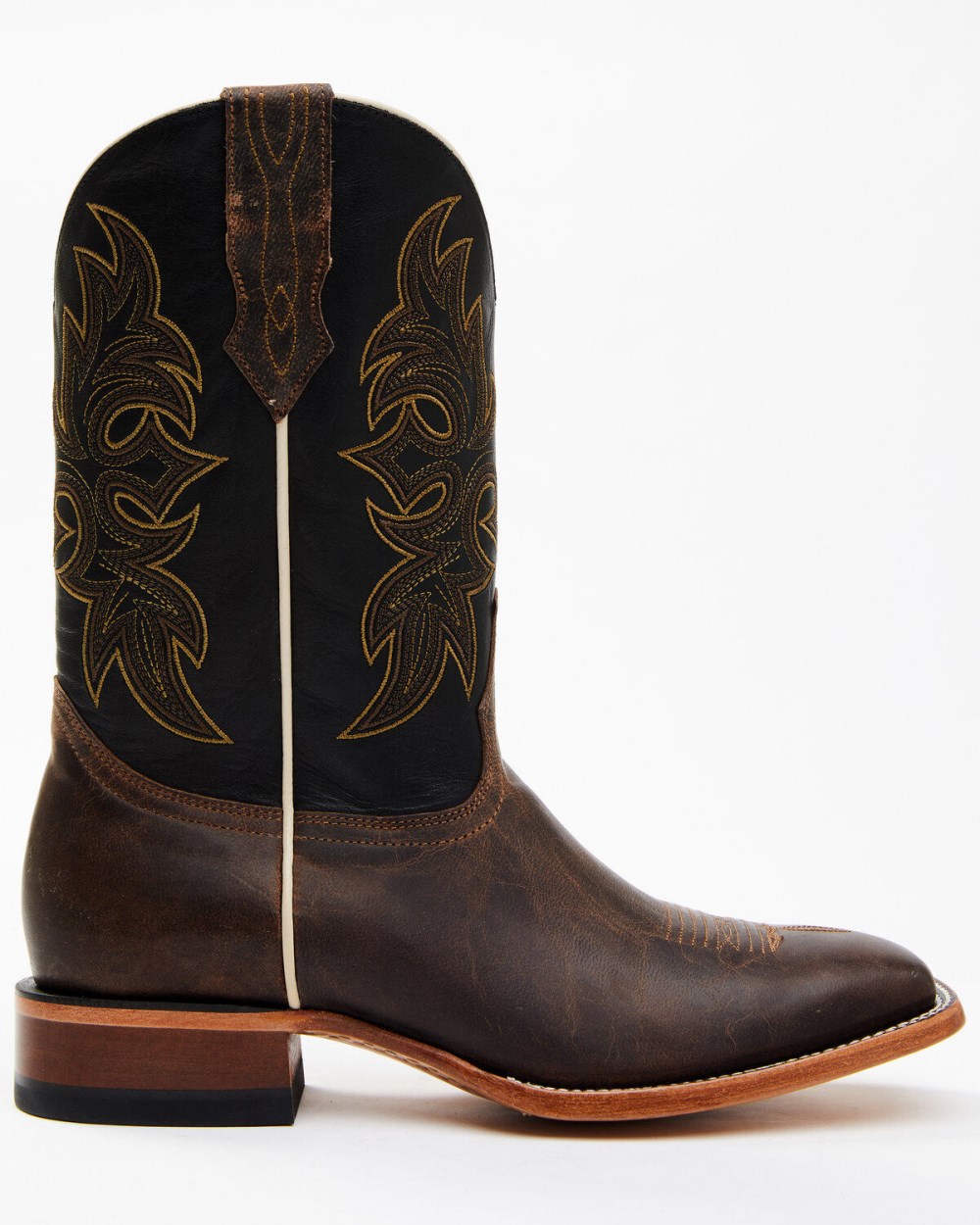 Cody James - Men's Willow Western Boots - Broad Square Toe | Brown