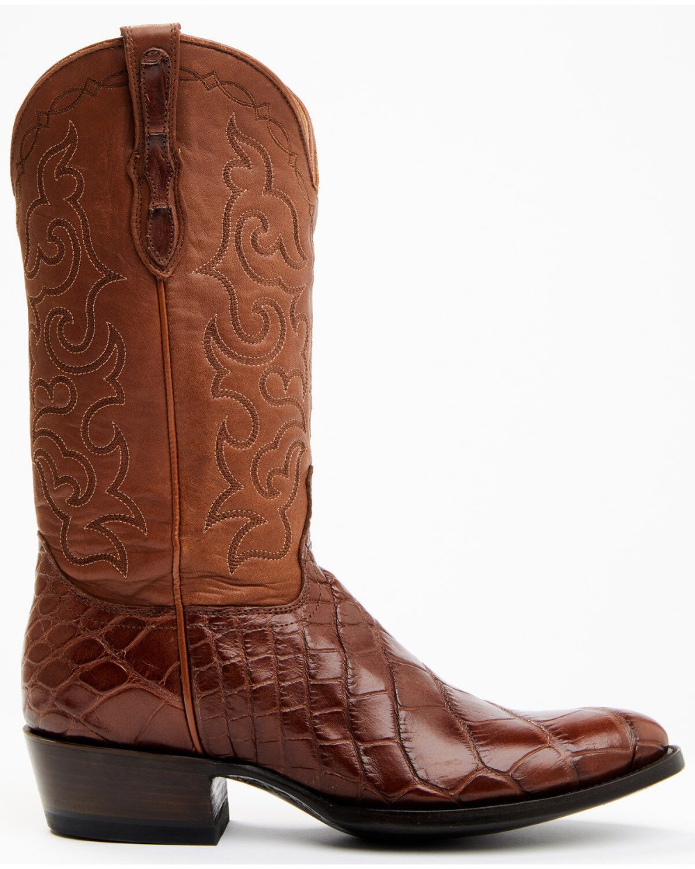 Cody James - Men's Exotic American Alligator Western Boots - Round Toe | Lt Brown Cody James - Men's Exotic American Alligator Western Boots - Round Toe | Lt Brown