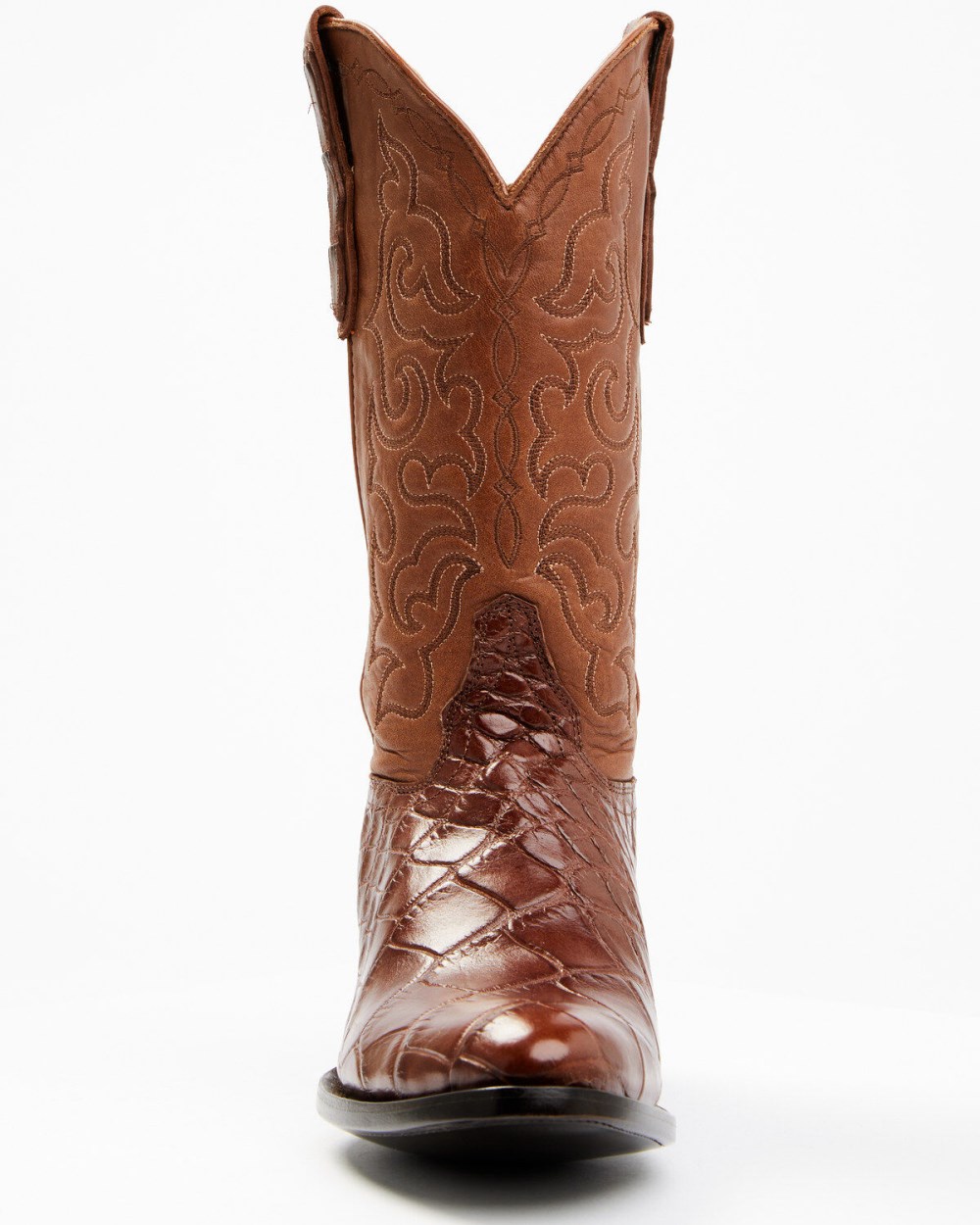 Cody James - Men's Exotic American Alligator Western Boots - Round Toe | Lt Brown Cody James - Men's Exotic American Alligator Western Boots - Round Toe | Lt Brown