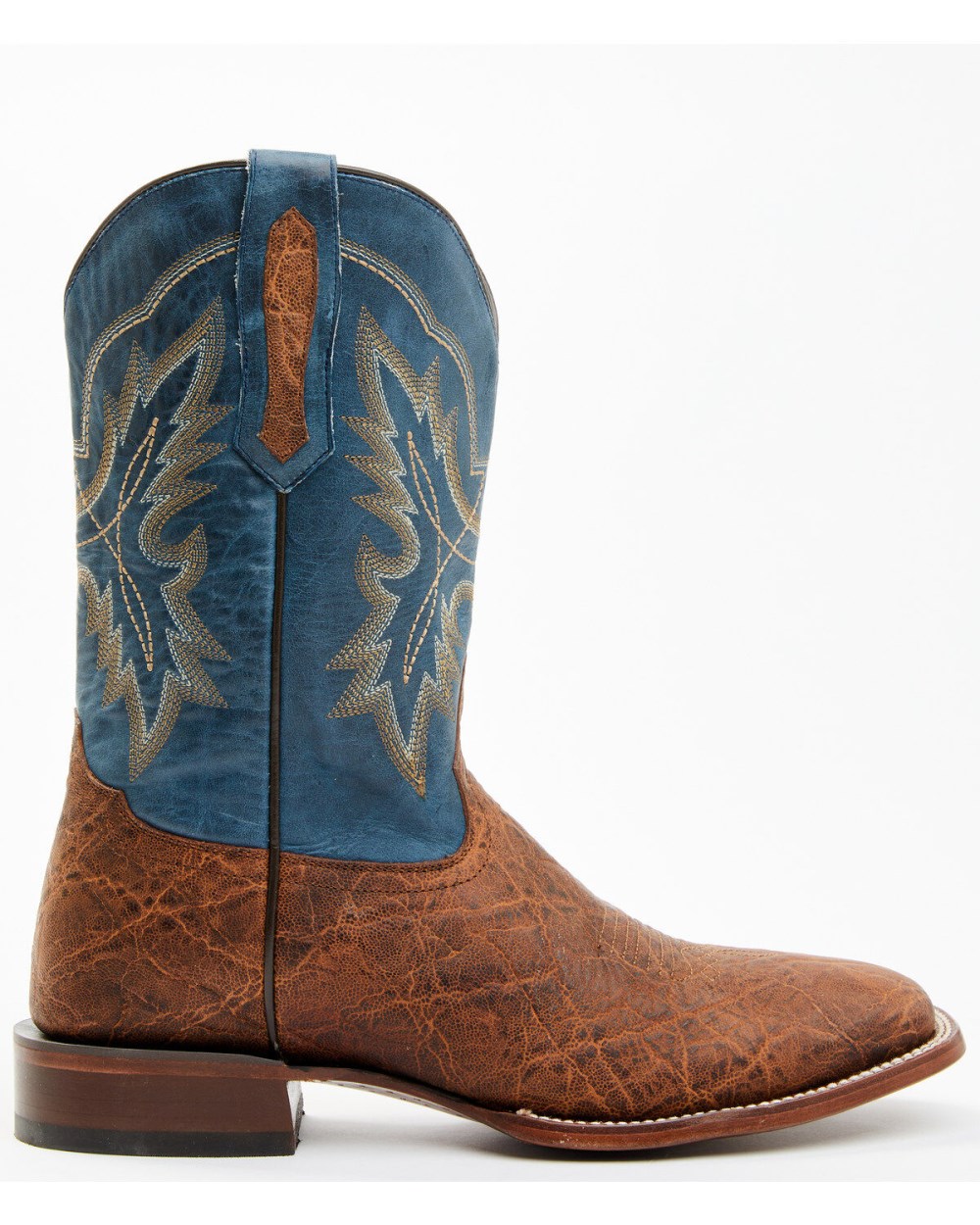Cody James - Men's Elephant Print Western Boots - Broad Square Toe | Brown Cody James - Men's Elephant Print Western Boots - Broad Square Toe | Brown