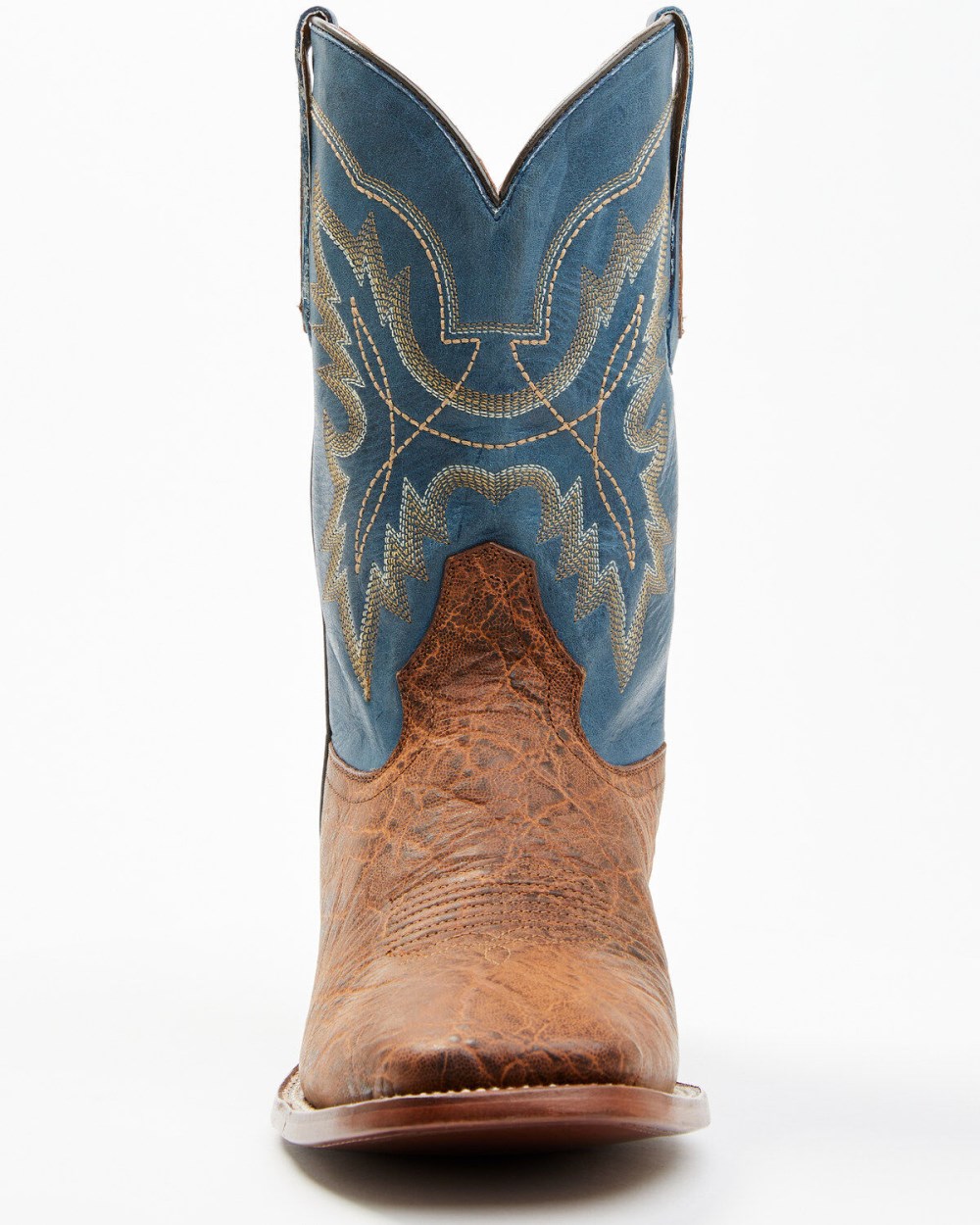 Cody James - Men's Elephant Print Western Boots - Broad Square Toe | Brown Cody James - Men's Elephant Print Western Boots - Broad Square Toe | Brown