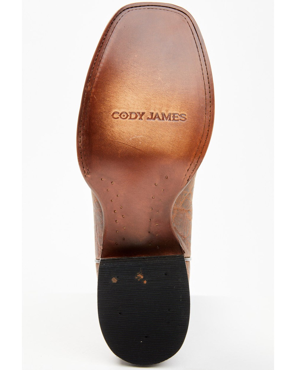 Cody James - Men's Elephant Print Western Boots - Broad Square Toe | Brown Cody James - Men's Elephant Print Western Boots - Broad Square Toe | Brown