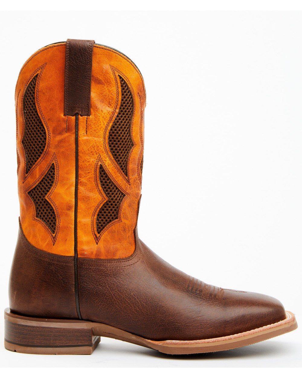 Cody James - Men's Xtreme Xero Gravity Western Performance Boots - Broad Square Toe | Orange Cody James - Men's Xtreme Xero Gravity Western Performance Boots - Broad Square Toe | Orange