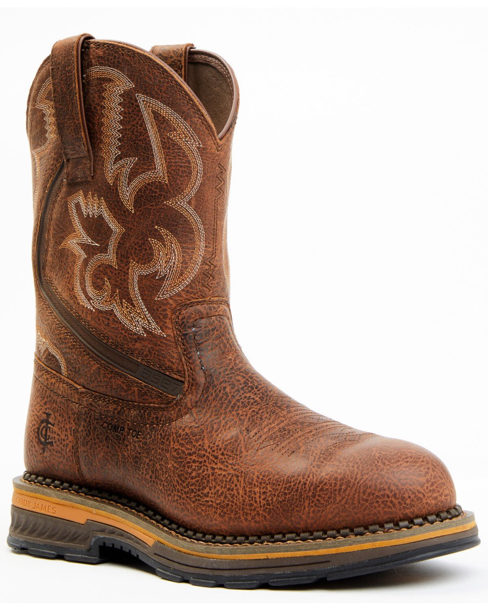 Cody James - Men's Disrupter AAA Tyche Crunch Time Waterproof Work Boots - Composite Toe | Red Cody James - Men's Disrupter AAA Tyche Crunch Time Waterproof Work Boots - Composite Toe | Red