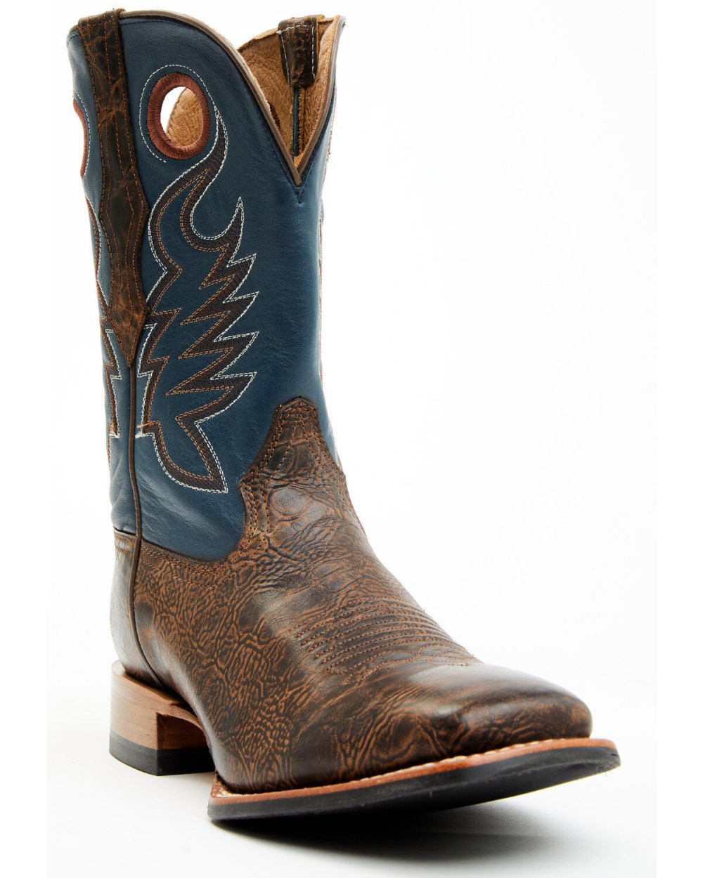 Cody James - Men's Union Performance Western Boots - Broad Square Toe | Navy Cody James - Men's Union Performance Western Boots - Broad Square Toe | Navy