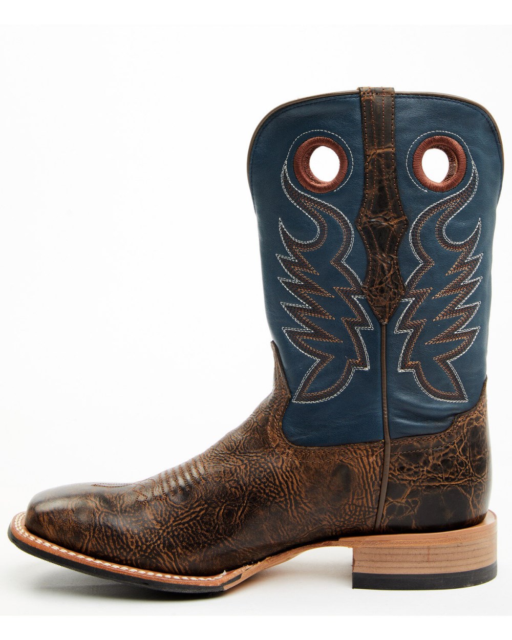 Cody James - Men's Union Performance Western Boots - Broad Square Toe | Navy Cody James - Men's Union Performance Western Boots - Broad Square Toe | Navy