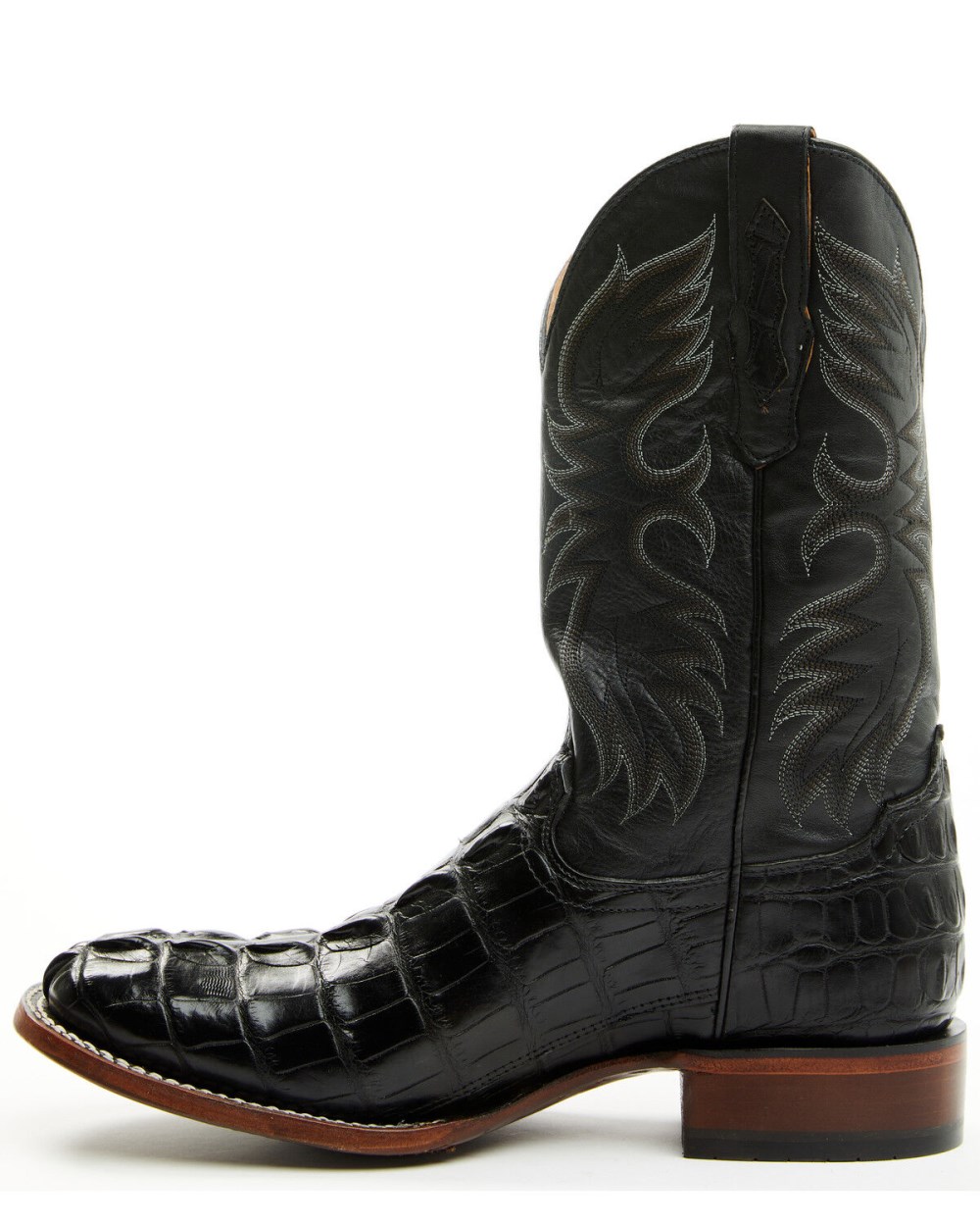 Cody James - Men's Exotic Alligator Western Boots - Broad Square Toe | Black Cody James - Men's Exotic Alligator Western Boots - Broad Square Toe | Black
