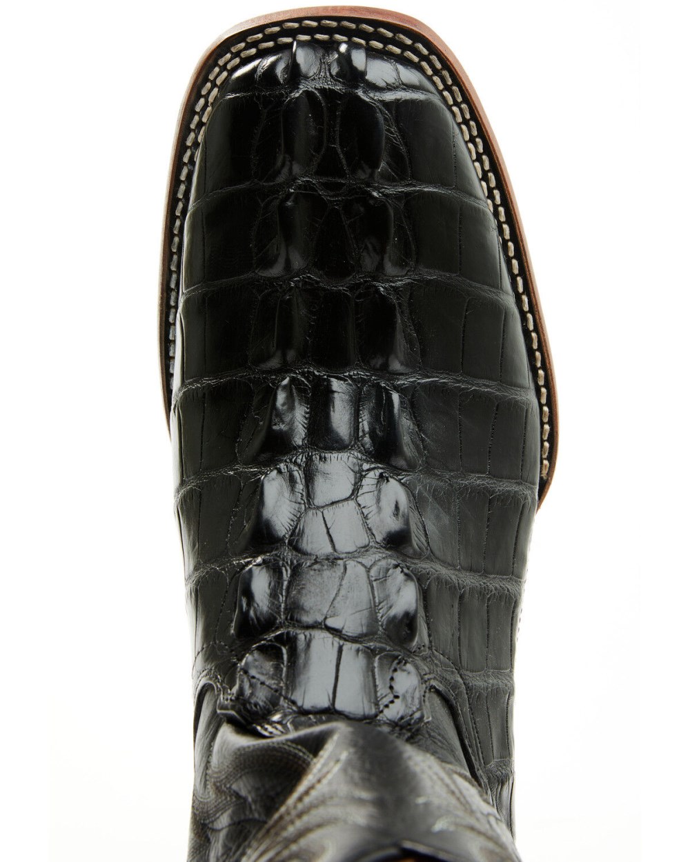 Cody James - Men's Exotic Alligator Western Boots - Broad Square Toe | Black Cody James - Men's Exotic Alligator Western Boots - Broad Square Toe | Black