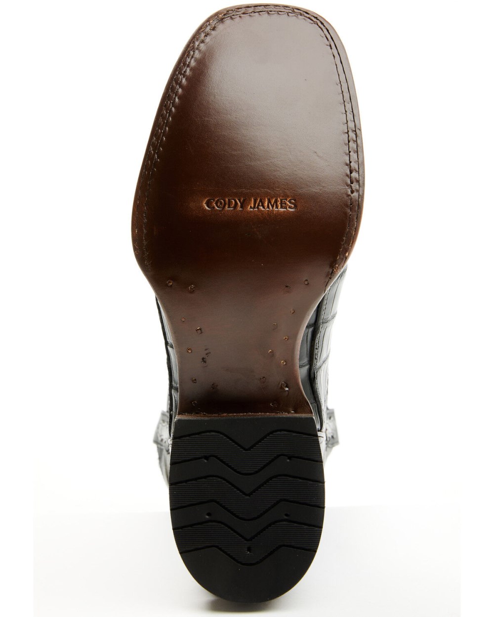 Cody James - Men's Exotic Alligator Western Boots - Broad Square Toe | Black Cody James - Men's Exotic Alligator Western Boots - Broad Square Toe | Black