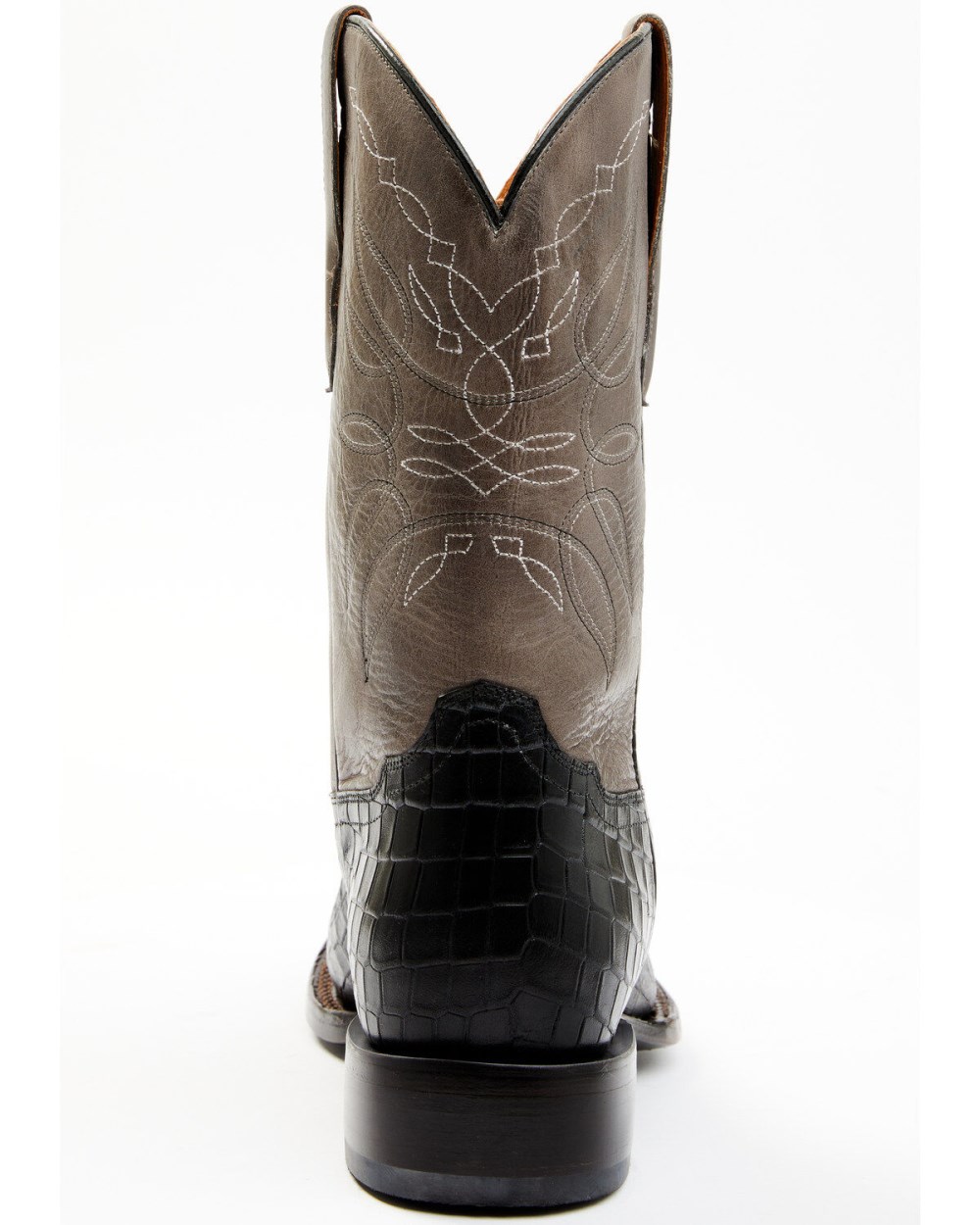 Cody James - Men's Alligator Print Western Boots - Broad Square Toe | Black Cody James - Men's Alligator Print Western Boots - Broad Square Toe | Black