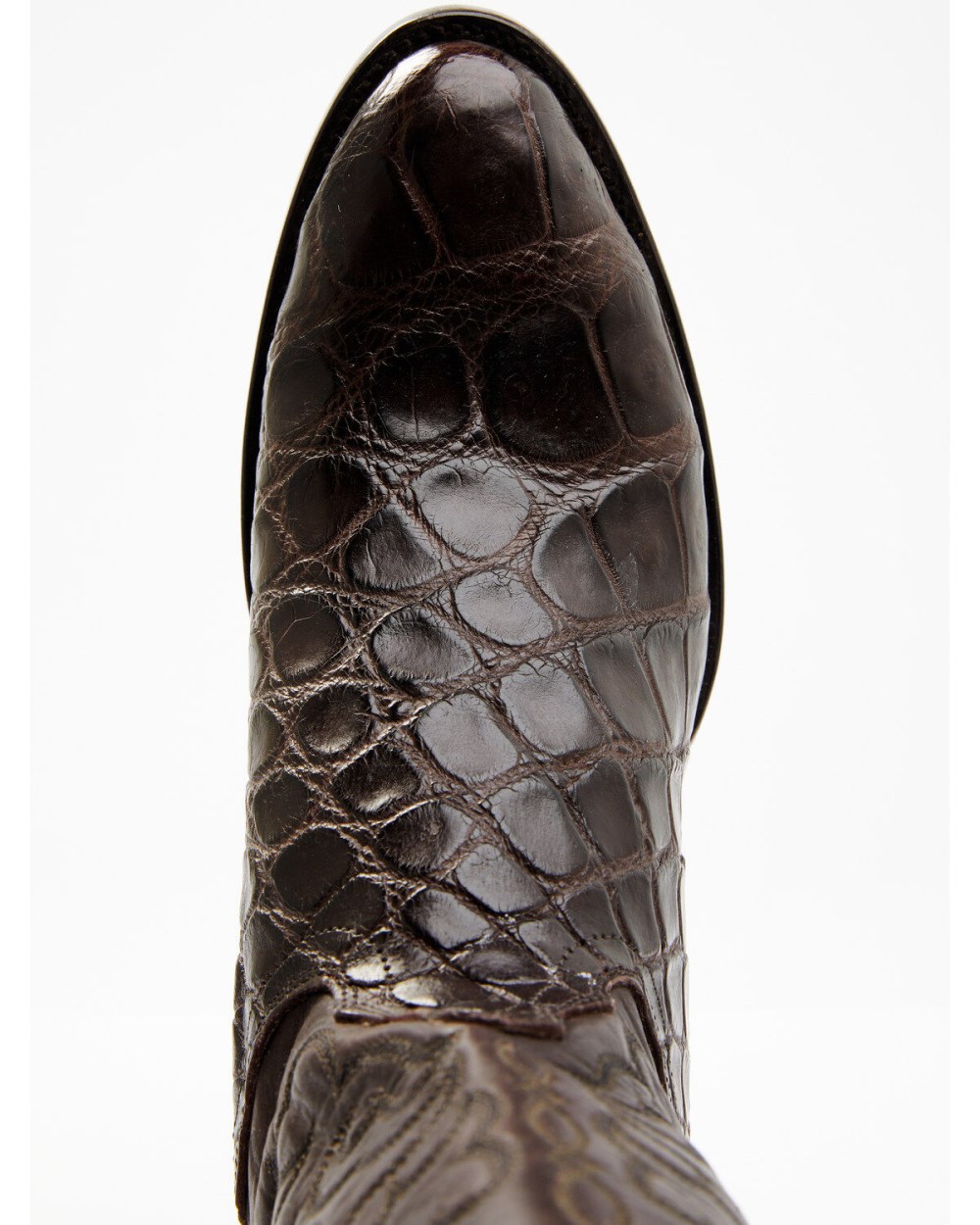 Cody James - Men's Exotic American Alligator Western Boots - Round Toe | Chocolate Cody James - Men's Exotic American Alligator Western Boots - Round Toe | Chocolate