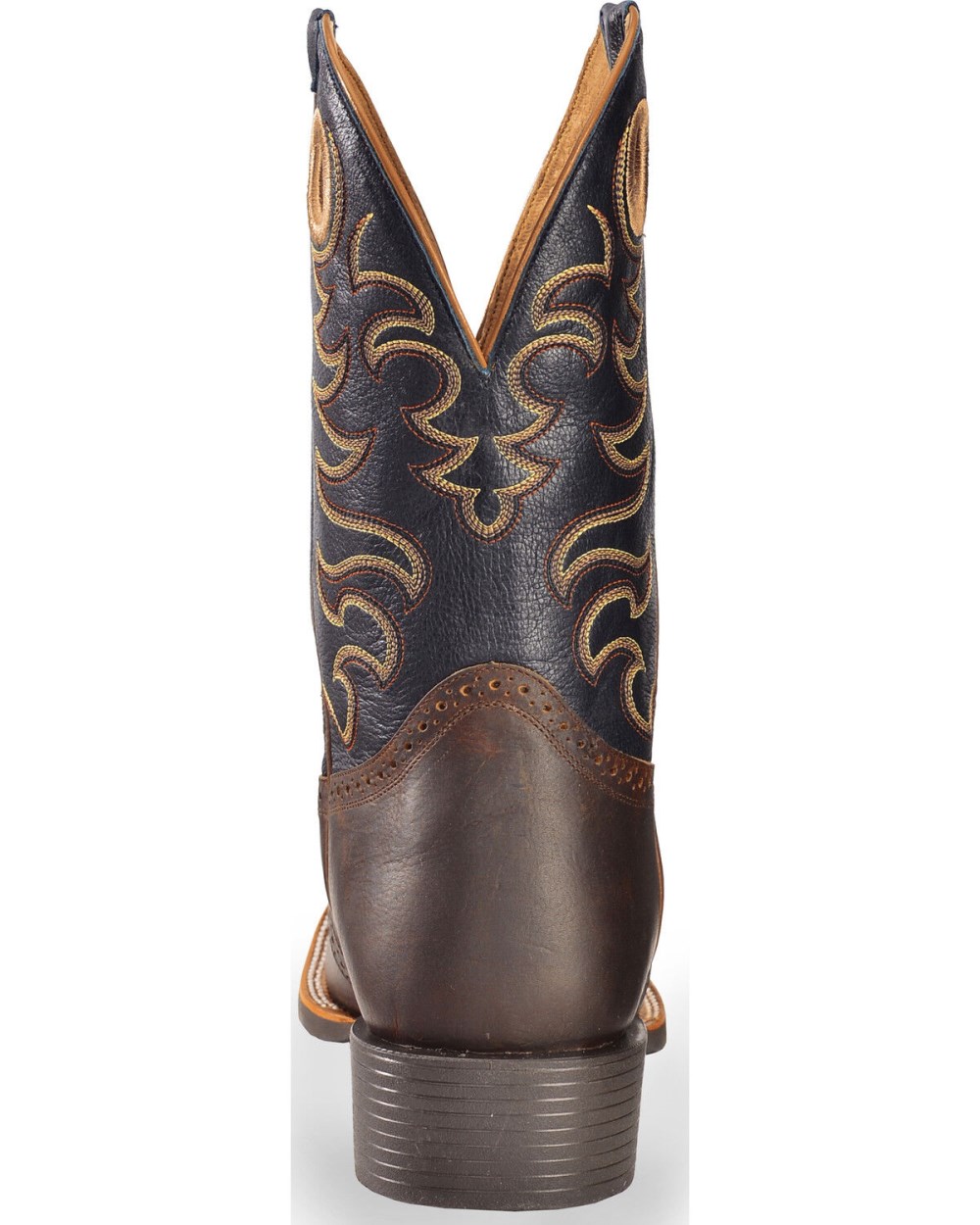 Cody James - Men's Xero Gravity Gibson Saddle Vamp Western Performance Boots - Broad Square Toe | Brown Cody James - Men's Xero Gravity Gibson Saddle Vamp Western Performance Boots - Broad Square Toe | Brown