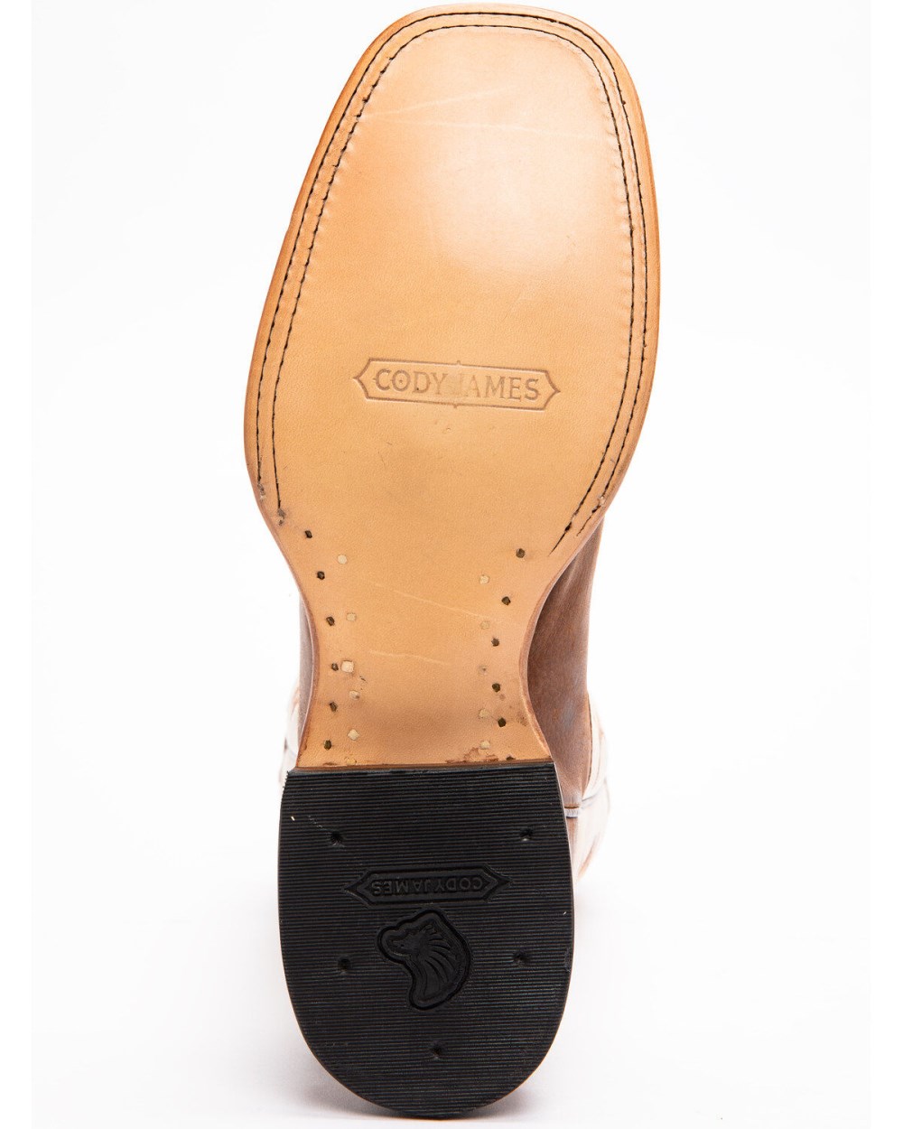 Cody James - Men's Leather Western Boots - Broad Square Toe | Brown Cody James - Men's Leather Western Boots - Broad Square Toe | Brown