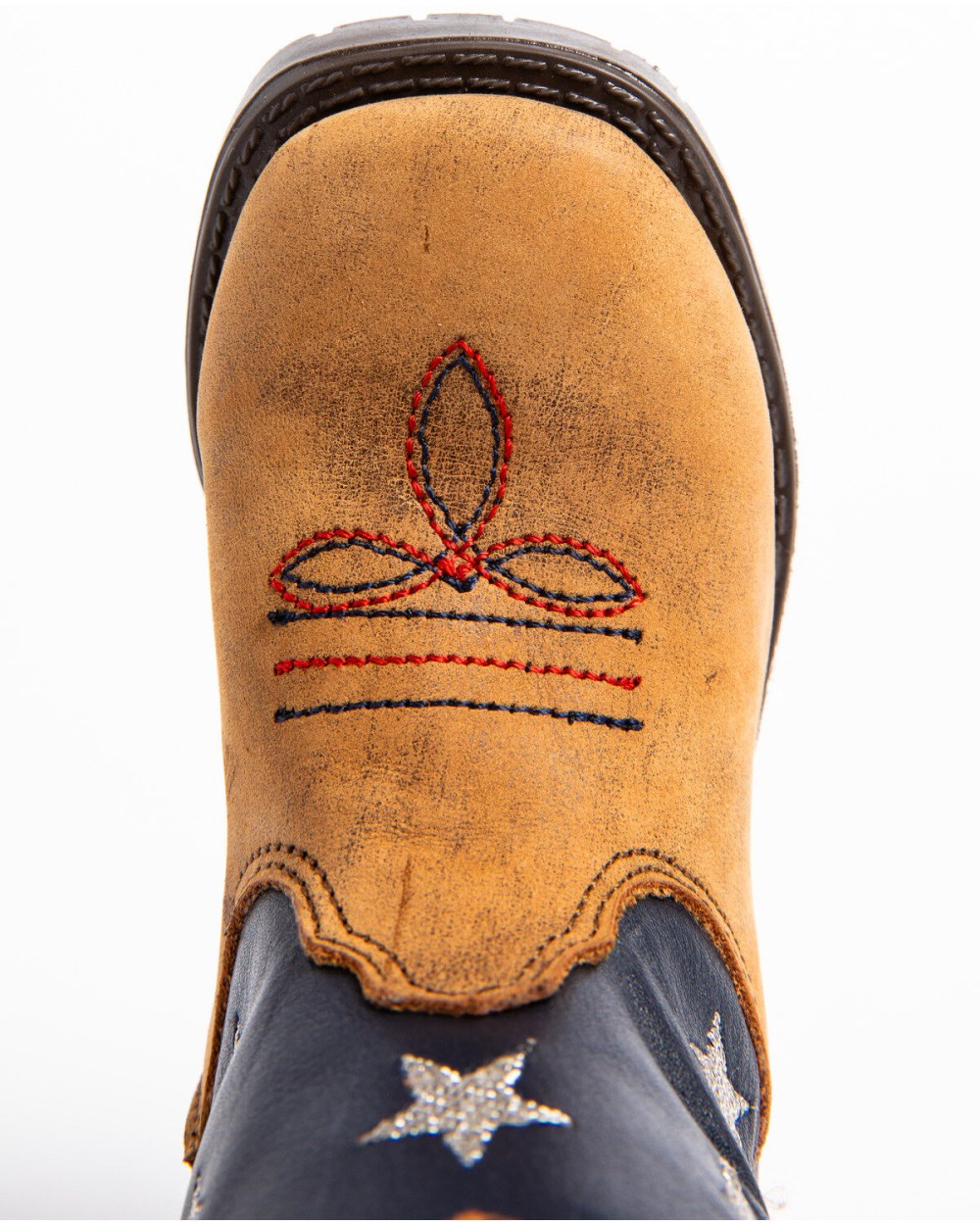 Cody James - Toddler Boys' USA Flag Western Boots - Broad Square Toe | Brown Cody James - Toddler Boys' USA Flag Western Boots - Broad Square Toe | Brown