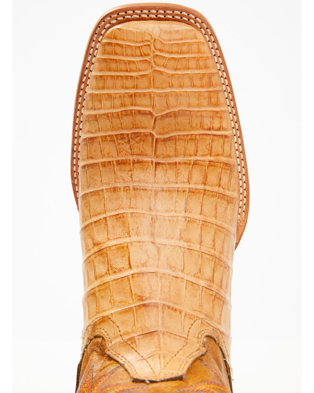 Cody James - Men's Exotic Caiman Belly Western Boots - Broad Square Toe | Tan