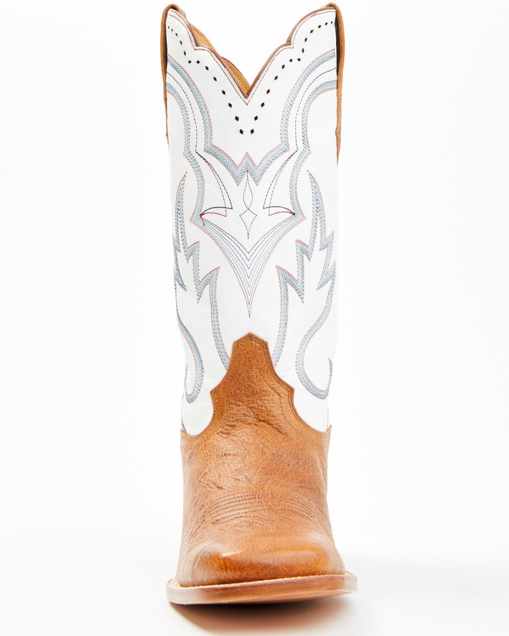 Cody James - Men's Tomahawk Western Boots - Broad Square Toe | White
