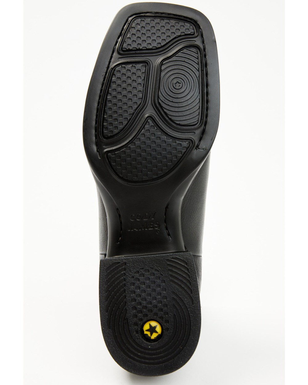 Cody James - Men's Jones Chelsea Boots - Broad Square Toe | Black Cody James - Men's Jones Chelsea Boots - Broad Square Toe | Black