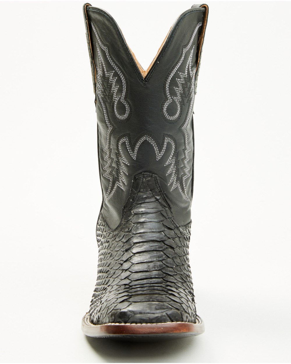 Cody James - Men's Exotic Python Western Boots - Broad Square Toe | Grey Cody James - Men's Exotic Python Western Boots - Broad Square Toe | Grey