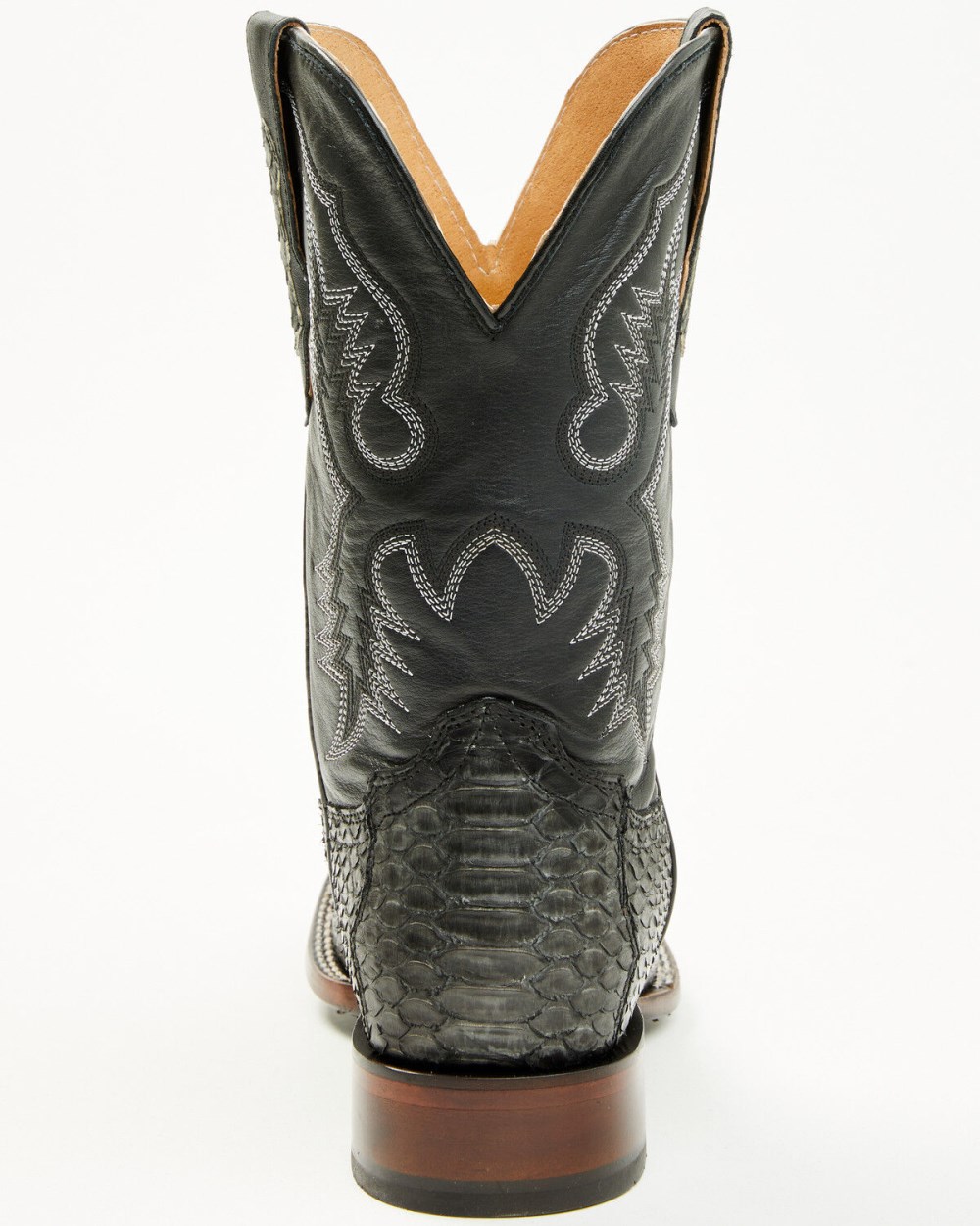 Cody James - Men's Exotic Python Western Boots - Broad Square Toe | Grey Cody James - Men's Exotic Python Western Boots - Broad Square Toe | Grey