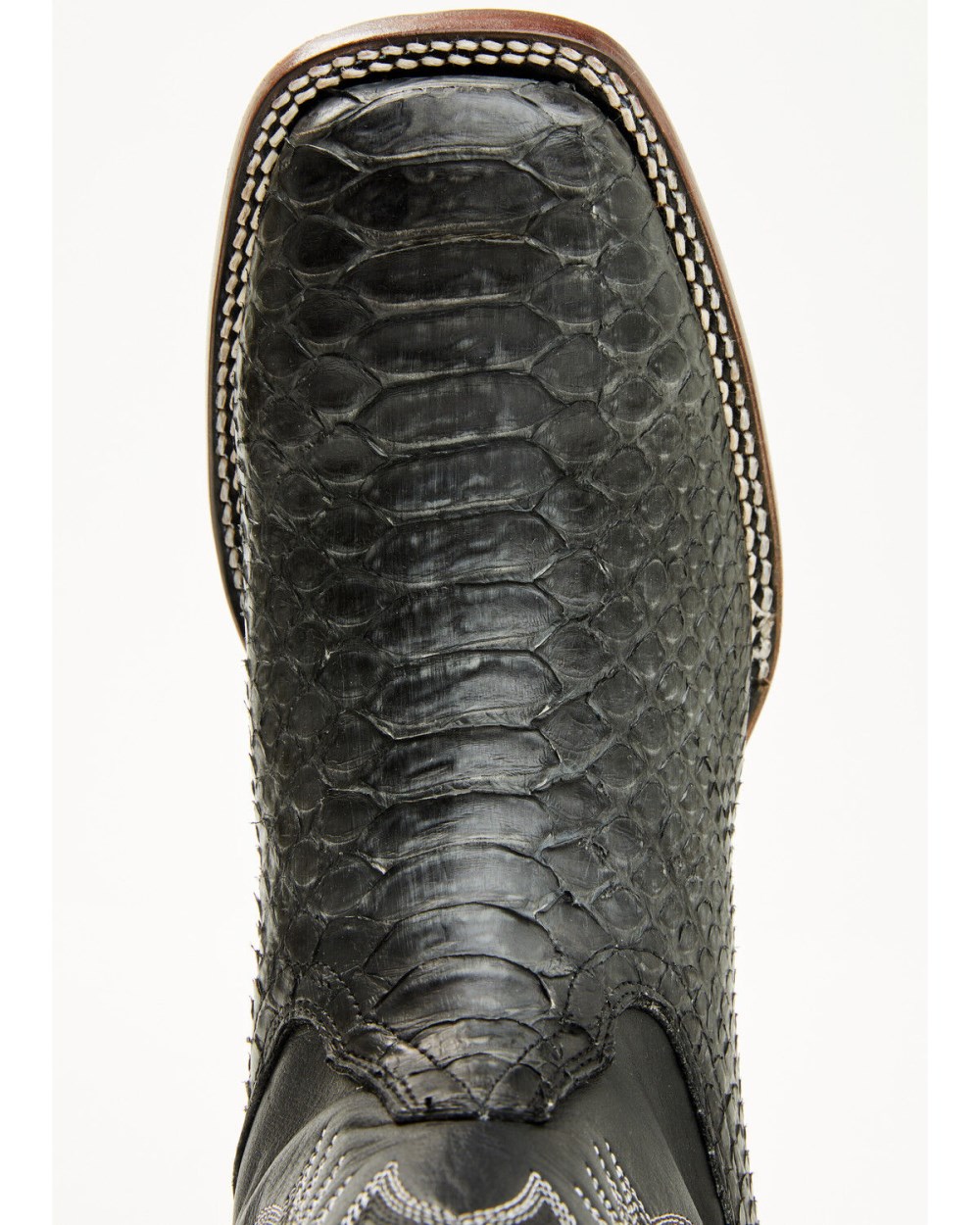 Cody James - Men's Exotic Python Western Boots - Broad Square Toe | Grey Cody James - Men's Exotic Python Western Boots - Broad Square Toe | Grey