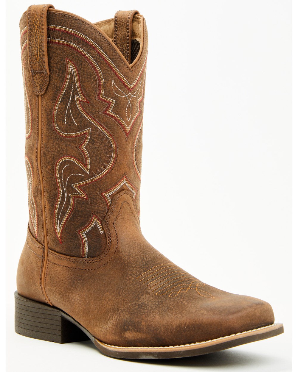 Cody James - Cush Core Men's Maverick Performance Western Boots - Broad Square Toe | Brown Cody James - Cush Core Men's Maverick Performance Western Boots - Broad Square Toe | Brown