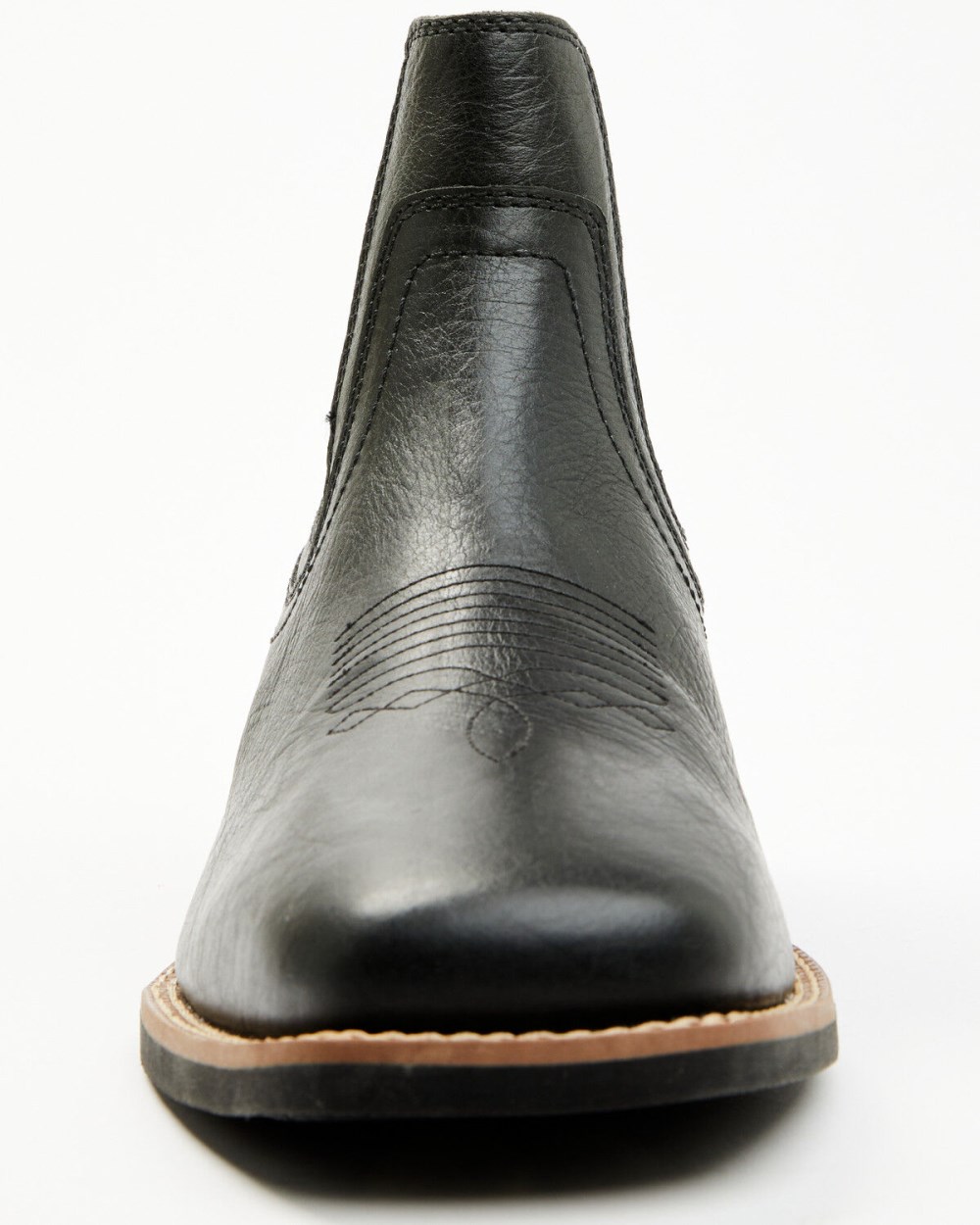 Cody James - Men's Ace Chelsea Boots - Broad Square Toe | Black Cody James - Men's Ace Chelsea Boots - Broad Square Toe | Black