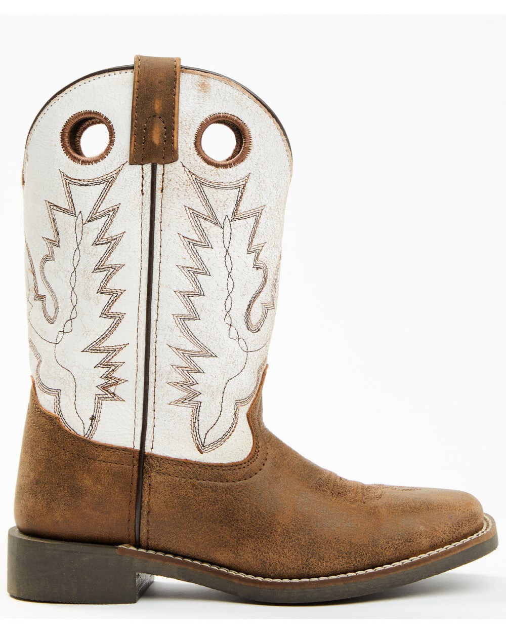 Cody James - Boys' Luke Western Boots - Broad Square Toe | Brown Cody James - Boys' Luke Western Boots - Broad Square Toe | Brown