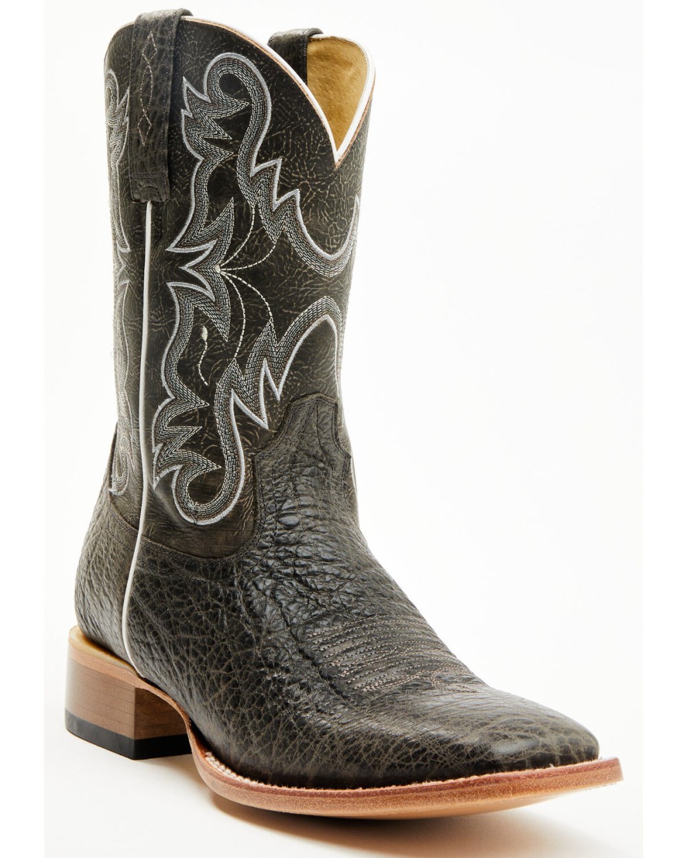 Cody James - Men's Alton Western Boots - Broad Square Toe | Grey Cody James - Men's Alton Western Boots - Broad Square Toe | Grey