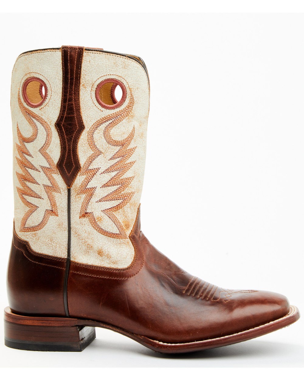 Cody James - Men's Union Xero Gravity Bone Western Performance Boots - Broad Square Toe | Ivory