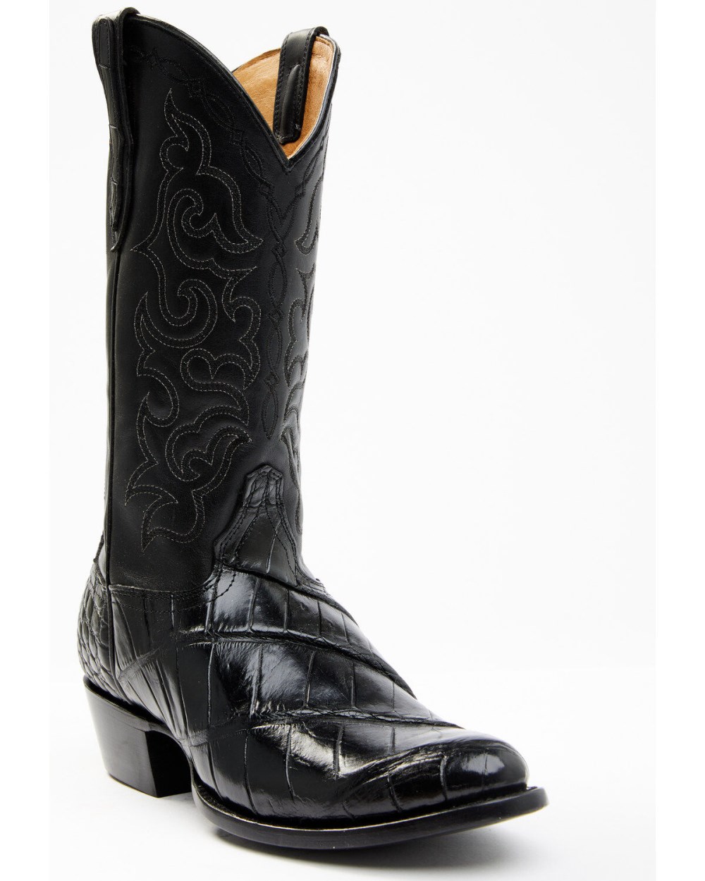 Cody James - Men's Exotic American Alligator Western Boots - Round Toe | Black Cody James - Men's Exotic American Alligator Western Boots - Round Toe | Black