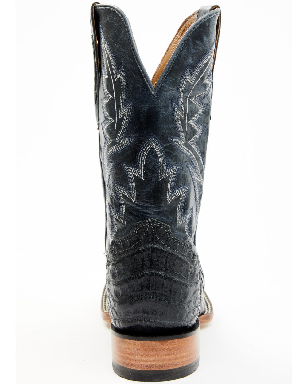 Cody James - Men's Exotic Caiman Belly Western Boots - Broad Square Toe | Black Cody James - Men's Exotic Caiman Belly Western Boots - Broad Square Toe | Black