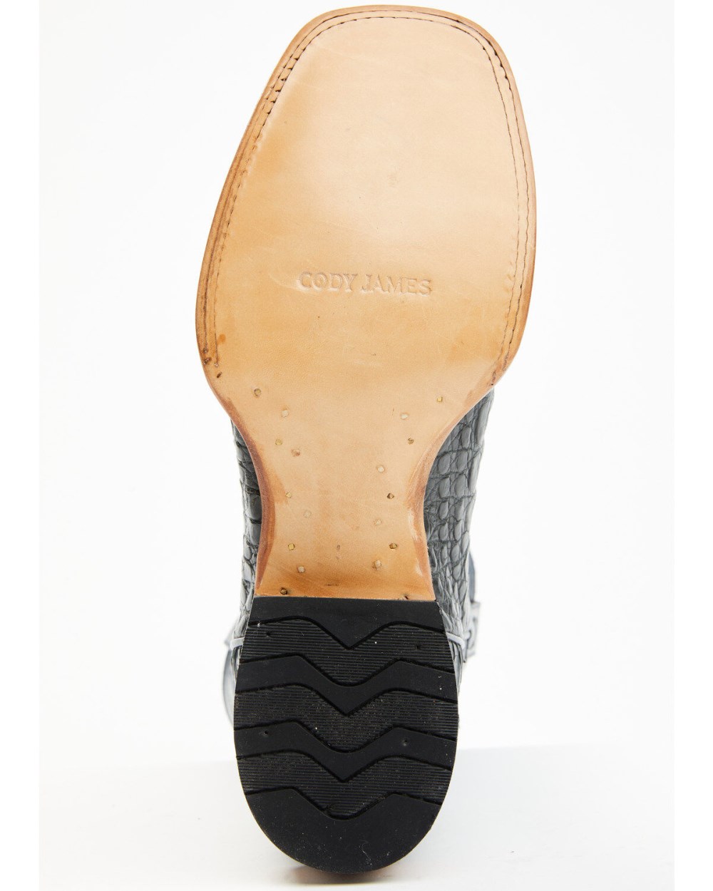 Cody James - Men's Exotic Caiman Belly Western Boots - Broad Square Toe | Black Cody James - Men's Exotic Caiman Belly Western Boots - Broad Square Toe | Black