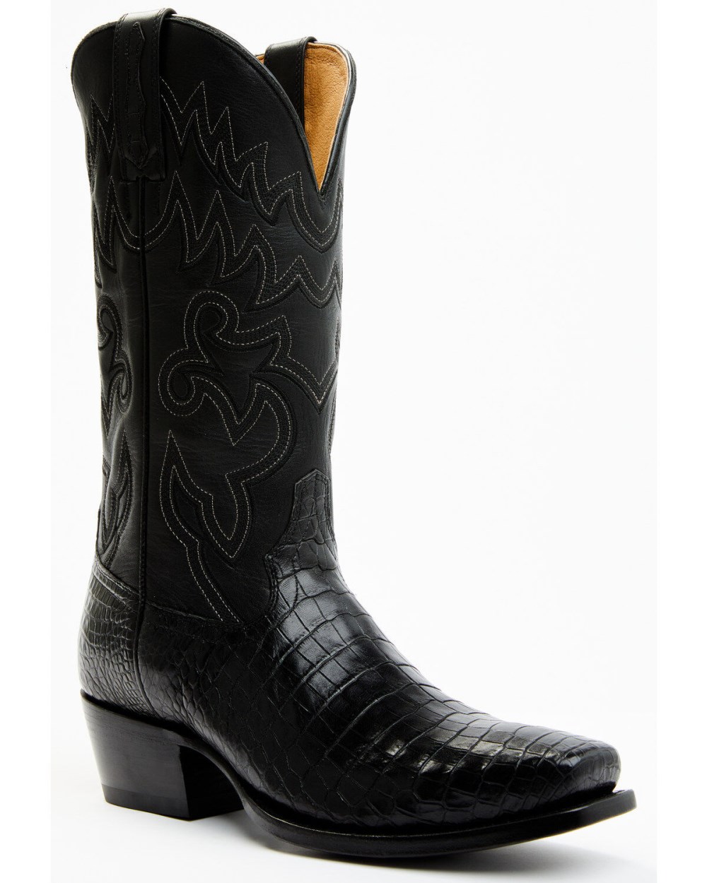 Cody James - Men's Exotic Alligator Western Boots - Square Toe | Black Cody James - Men's Exotic Alligator Western Boots - Square Toe | Black