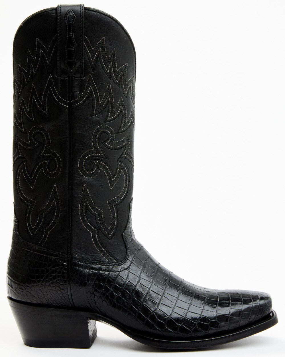 Cody James - Men's Exotic Alligator Western Boots - Square Toe | Black Cody James - Men's Exotic Alligator Western Boots - Square Toe | Black