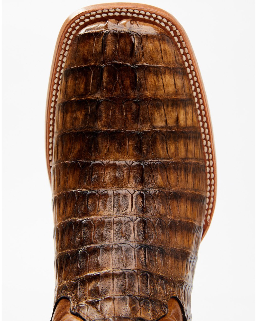 Cody James - Men's Exotic Caiman Tail Skin Western Boots - Broad Square Toe | Brown Cody James - Men's Exotic Caiman Tail Skin Western Boots - Broad Square Toe | Brown