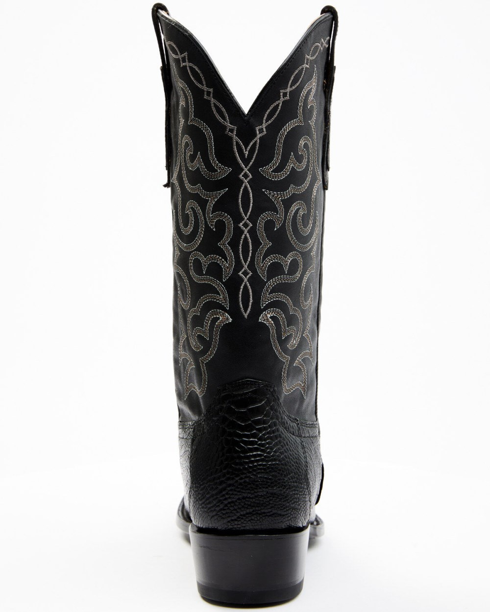 Cody James - Men's Exotic Ostrich Leg Western Boots - Round Toe | Black Cody James - Men's Exotic Ostrich Leg Western Boots - Round Toe | Black