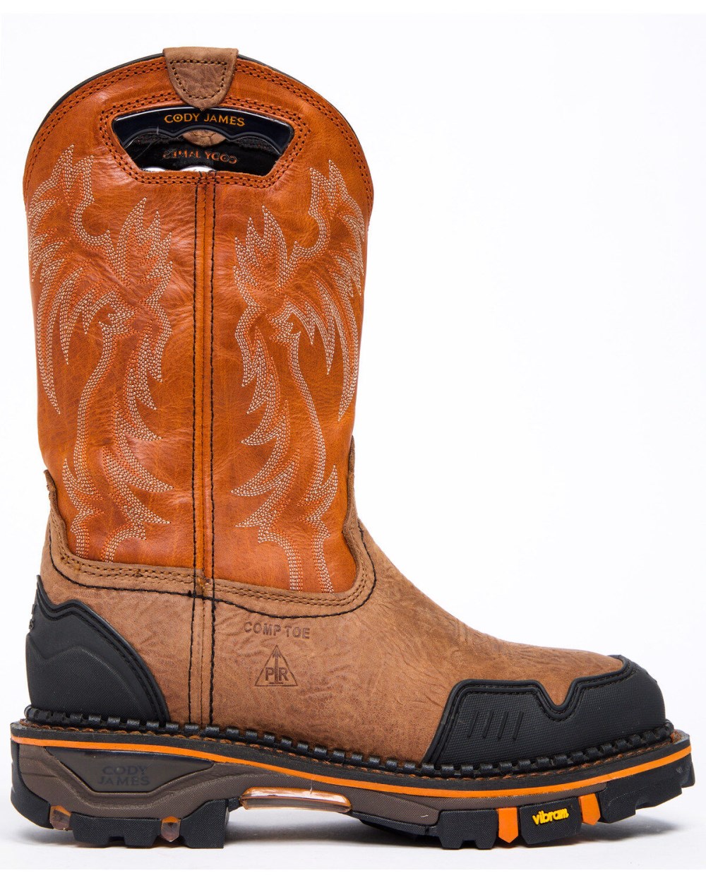 Cody James - Men's 11" Decimator Western Work Boots - Nano Composite Toe | Brown Cody James - Men's 11" Decimator Western Work Boots - Nano Composite Toe | Brown