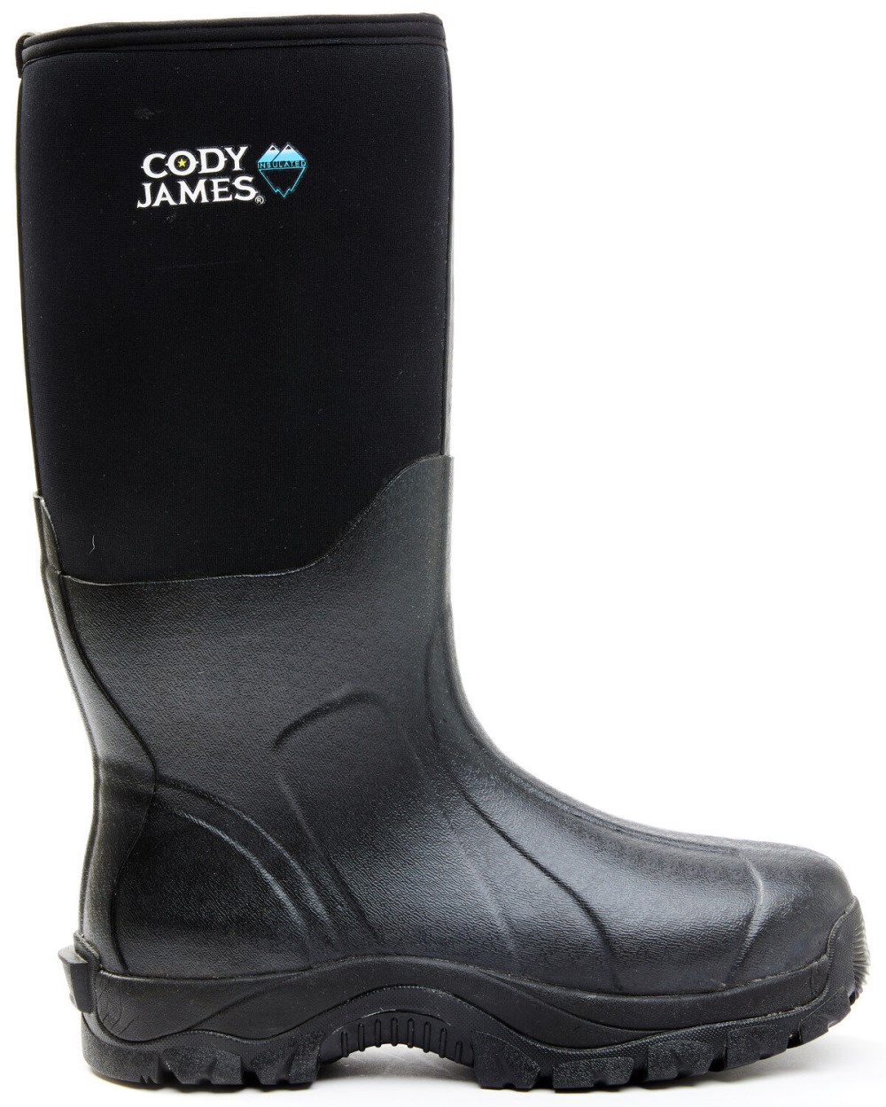 Cody James - Men's Glacier Guard Insulated Rubber Boots - Soft Toe | Black Cody James - Men's Glacier Guard Insulated Rubber Boots - Soft Toe | Black