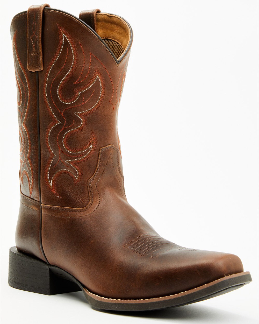 Cody James - Men's Ace Ridge Performance Western Boots - Square Toe | Brown Cody James - Men's Ace Ridge Performance Western Boots - Square Toe | Brown