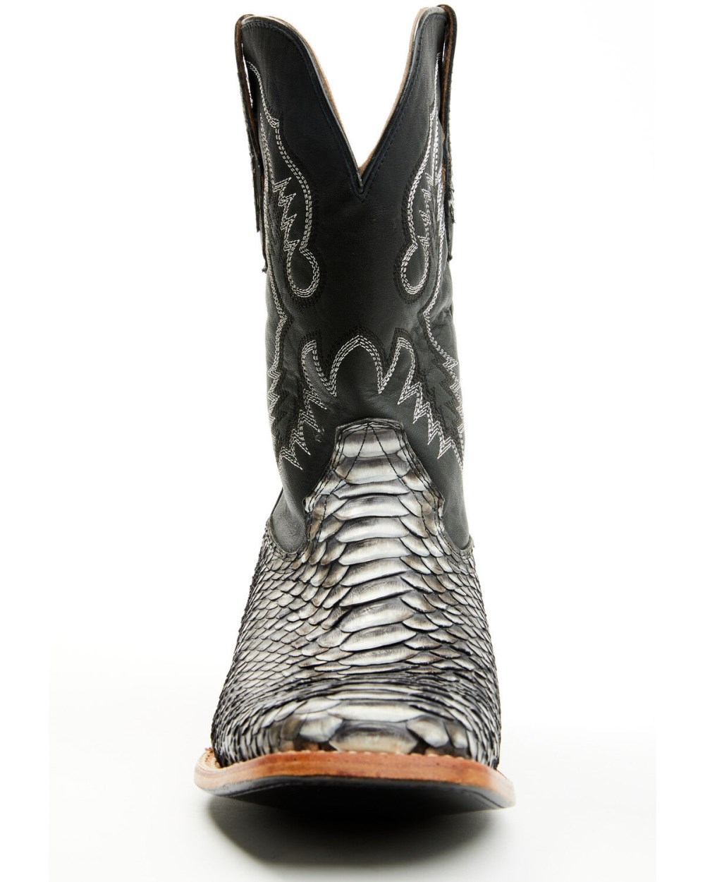 Cody James - Men's Exotic Python Nevado Western Boots - Broad Square Toe | Black