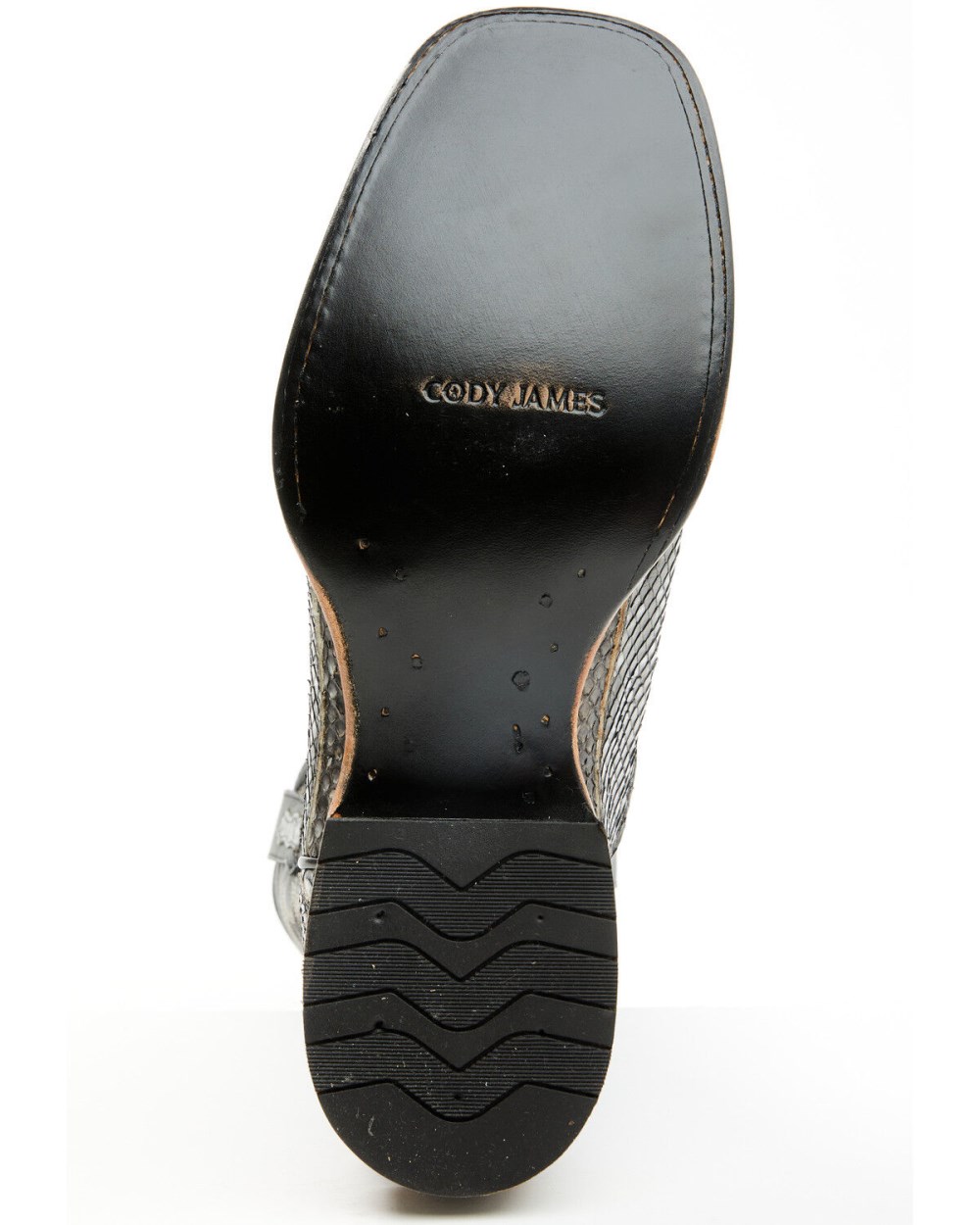 Cody James - Men's Exotic Python Nevado Western Boots - Broad Square Toe | Black