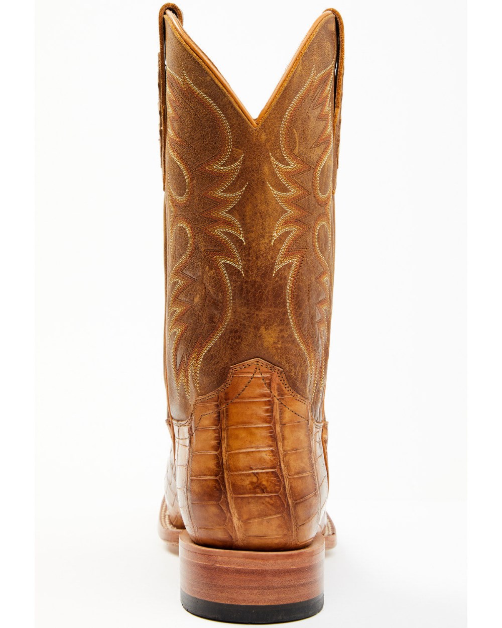 Cody James - Men's Caiman Cognac 12" Exotic Western Boots - Broad Square Toe | Tan Cody James - Men's Caiman Cognac 12" Exotic Western Boots - Broad Square Toe | Tan