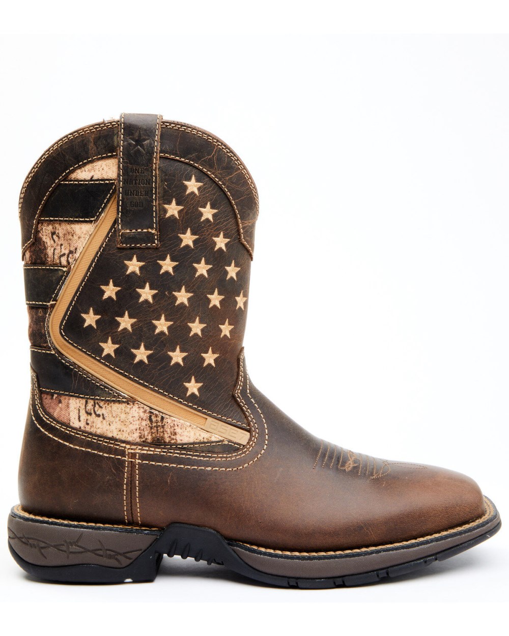 Cody James - Men's Star Lite Performance Western Boots - Broad Square Toe | Brown
