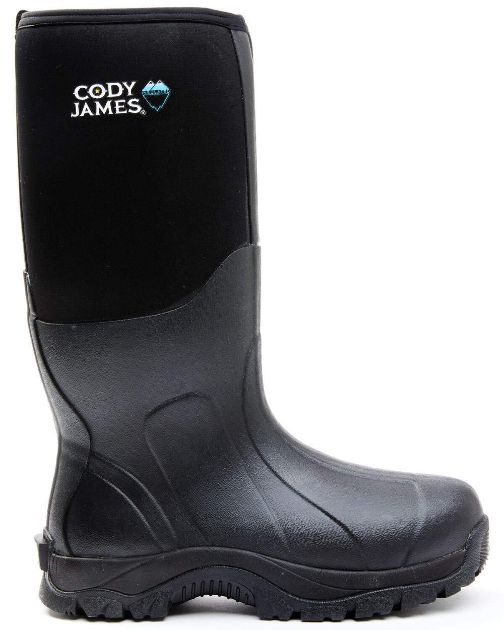 Cody James - Men's Glacier Guard Insulated Rubber Boots - Composite Toe | Black Cody James - Men's Glacier Guard Insulated Rubber Boots - Composite Toe | Black