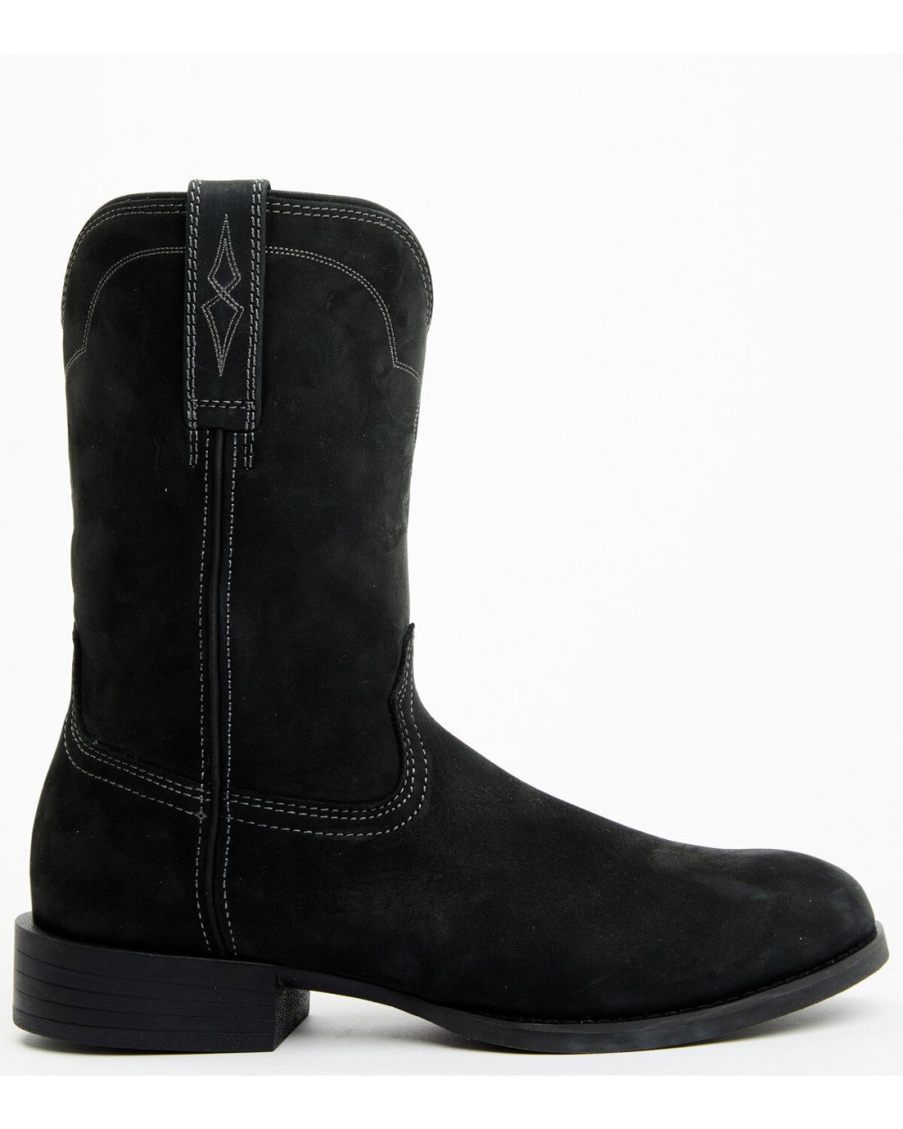 Cody James - Cush Core Men's Highland Roper Western Boots - Round Toe | Black