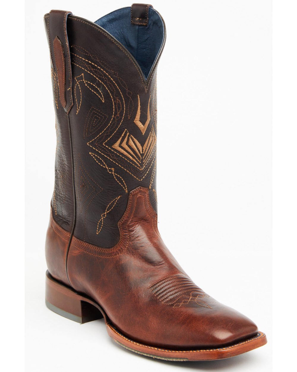 Cody James - Men's Blue Collection Western Performance Boots - Broad Square Toe | Honey Cody James - Men's Blue Collection Western Performance Boots - Broad Square Toe | Honey